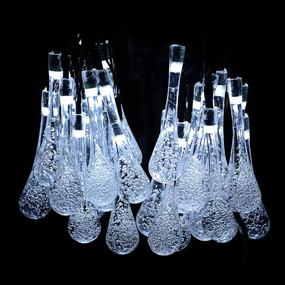 Luces Gota de Agua Solares