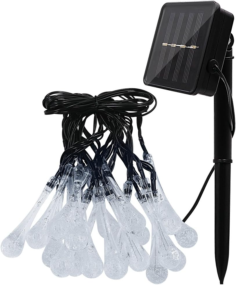 Luces Gota de Agua Solares