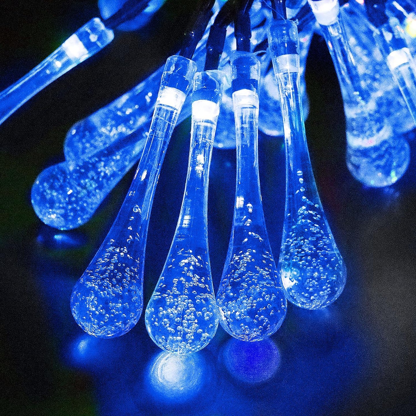 Luces Gota de Agua Solares